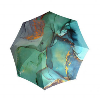 Зонт женский облегчённый Doppler 744865M02 Мраморно-голубой