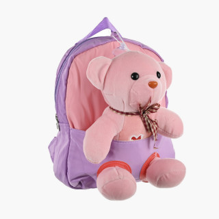 Рюкзак детский Б 2031 мишка фиолетовый