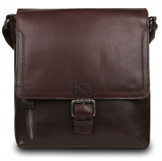 Сумка Ashwood Leather, W-73 Brown ALNW-73/102 темно-коричневая