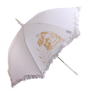 Зонт-трость женский Sponsa, 6077-4 белый