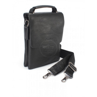 Мужская сумка-планшет из экокожи Cantlor L3011S-5 чёрная