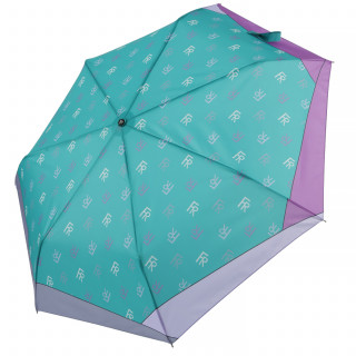 Зонт женский FABRETTI, UFR0004-11 бирюзовый