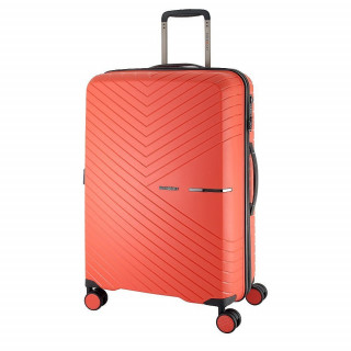 Чемодан средний M Eberhart Allure полипропилен красный 45A-029-424