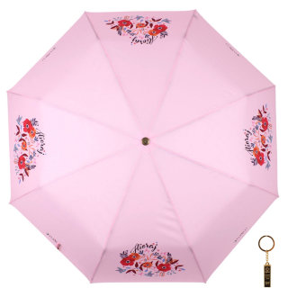 Зонт женский Flioraj, 16092 розовый