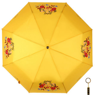Зонт женский Flioraj, 16094 желтый