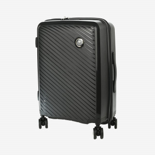 Чемодан большой Travelcar 02, полипропилен, 28" чёрный