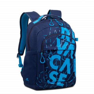Рюкзак для ноутбука 15.6" RIVACASE, 5430 dark blue/light blue